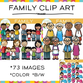 Preview of Family Clip Art
