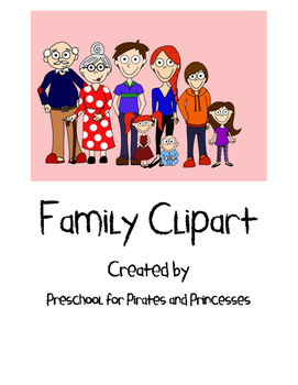 Preview of Family Clipart