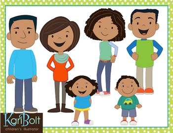 african american dad clipart