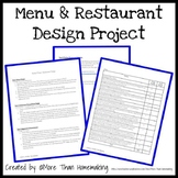 Family & Consumer Sciences: Menu & Restaurant Design Project