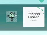 Family & Consumer Sciences Unit 7 Personal Finances, Money