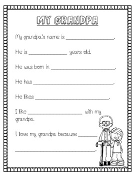 Family Day Worksheets by Tired Mom | Teachers Pay Teachers