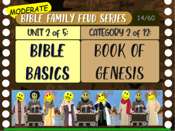 Family Feud Book Of Genesis 2 Of 12 Interactive Bible Themed Trivia Games