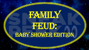 Family Feud: Baby Shower Edition by Courtnees Corner | TPT