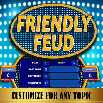 Preview of Family Feud Game Powerpoint