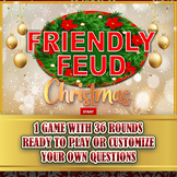 Family Feud Christmas Game - Game for large groups