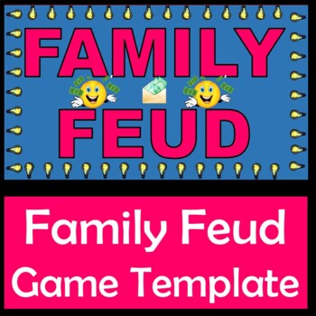 Preview of Family Feud Game (Easy to Modify for Your Class!)