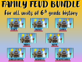 Family Feud! fun 6th Grade Ancient History review game: AL