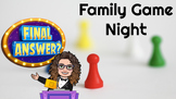 Family Game Night: Family and Consumer Sciences, FACS, FCS