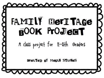 Preview of Family Heritage Book Project