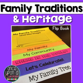 Preview of Family Heritage Flip Book