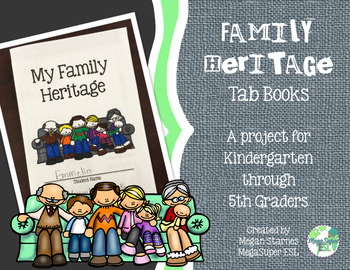 Preview of Family Heritage Tab Book for K-5