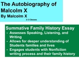 Family History Narrative Essay/Interview - Summative/Final