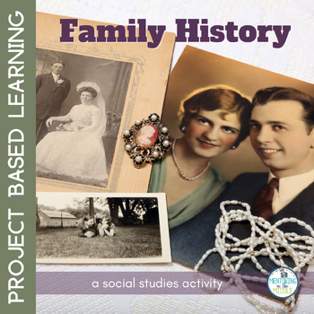Preview of Family History Project - Heritage Research - Family Tree - Social Studies