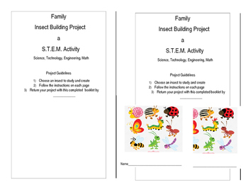 Preview of Family Insect S.T.E.M. Project