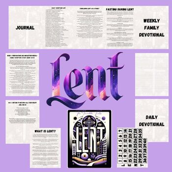 Preview of Family Lent Guide