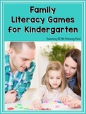 Family Literacy Games {Take-Home Reading Activities for Ki