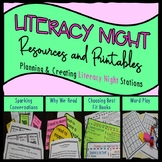 Family Literacy Night Resources with Print and Go Literacy