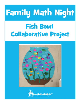 Preview of FAMILY MATH NIGHT: Fish Bowl Collaborative Project