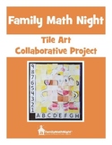 Family Math Night Tile Art