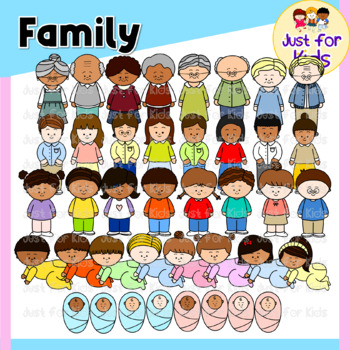 clipart family members