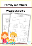 Family Members Worksheets