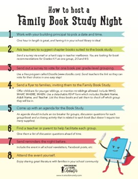 Preview of Family Organization - Family Book Study Night