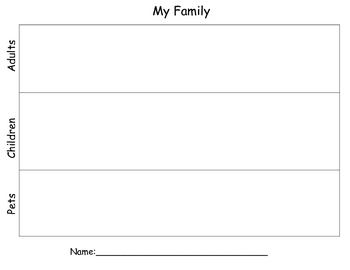 Preview of Family Pictograph