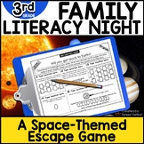 Family Reading Night | Space Themed | 3rd Grade