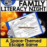 Family Reading Night | Space Themed | 4th Grade