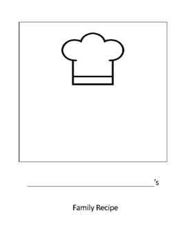 Preview of Family Recipe Booklet