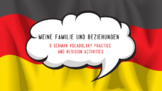 Family & Relationships Topic German Vocabulary Revision
