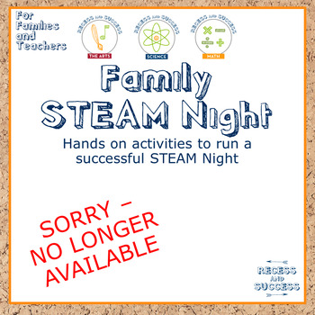 Preview of Family STEAM Night - NO LONGER AVAILABLE