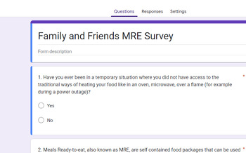 Preview of Family Survey