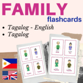 Family Tagalog flashcards