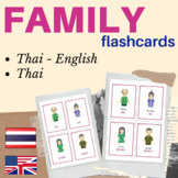 Family Thai flashcards