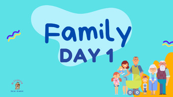 Preview of Family Theme (5 day Lesson Plan-Google Slides)