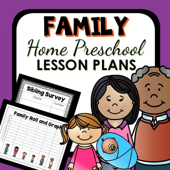 Learn At Home Preschool Lesson Plans Bundle - Stay At Home Educator