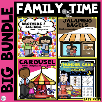 Preview of Family Time Bundle of Book Studies