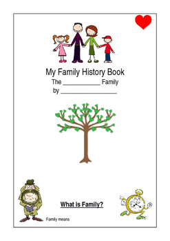 Preview of Family Tree Booklet