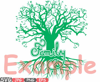 Download Family Tree Love SVG Word Art quote clip art wall hearts ...