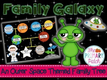 Preview of Family Tree: Space Themed