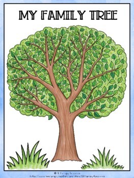 lokal vinge vejr Family Tree Project - All About me & my Heritage Project Activity