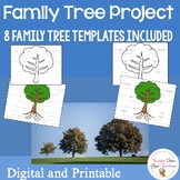 Family Tree Project | Templates | Activities for Primary Grades