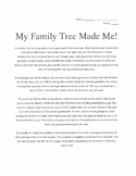 Family Tree Project/Essay for Genetics