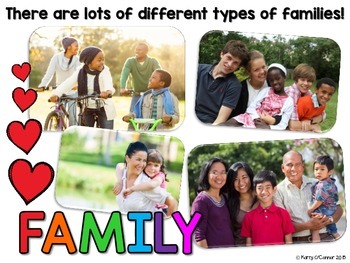 Family Unit {early childhood, preschool, prek, kindergarten, first grade}