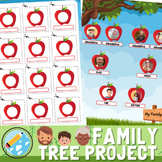 Family Tree Template Cut and Paste Activity