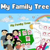 Family Tree Template - Printable Family Tree Worksheet, Cu