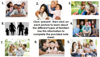 Preview of Family Types-Activity