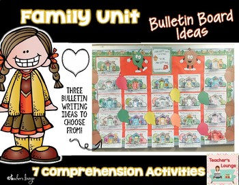 Preview of Family Unit Bulletin Board Ideas